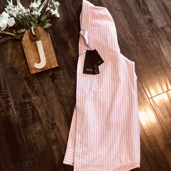 NWT Zara Regular Fit Size Medium Mens Dress Shirt - Picture 2 of 4